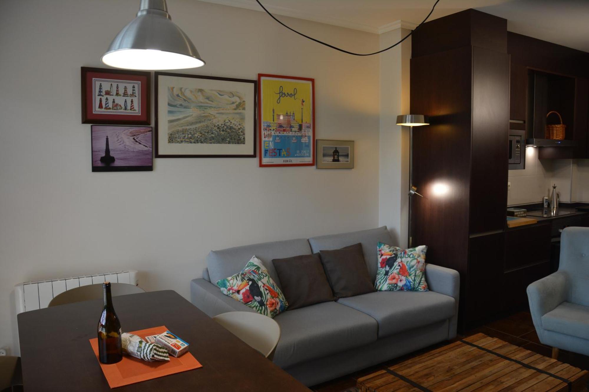 Apartamento Lagartino A Illa de Arousa Buitenkant foto